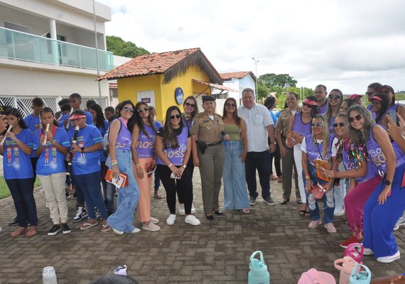 Porto de Pedras promove ações de prevenção contra violência infantil