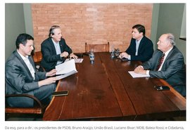 UB de Rodrigo Cunha e MDB de Paulo Dantas podem fechar coligação