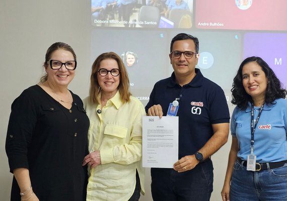 Unidade da Usina Caeté conquista nova recomendação internacional