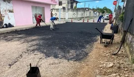 Avenida de Antares recebe 95 toneladas de asfalto para melhorar circulação