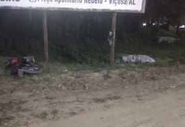 Motociclista morre após colidir contra placa publicitária em rodovia de Alagoas