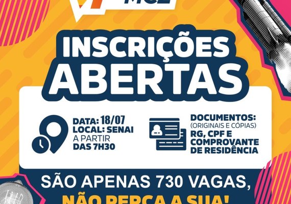 Emprega Jovem: inscrições para cursos profissionalizantes serão realizadas nesta quinta-feira (18)