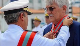 Paulo Hansen, presidente da Soamar/AL, é homenageado com a medalha Ordem do Mérito Naval