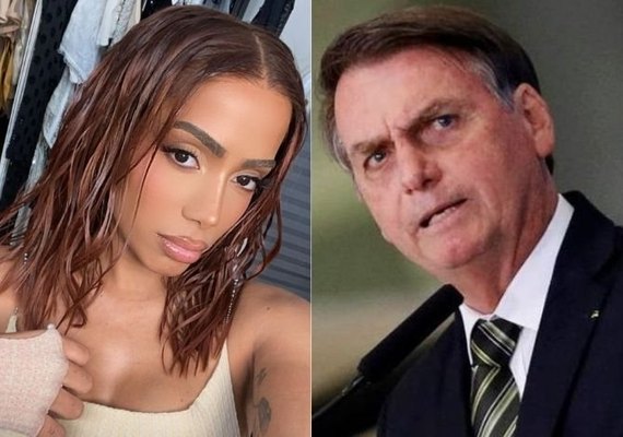 Anitta rebate falas de Bolsonaro: ‘Sabendo mais da minha vida do que da crise’