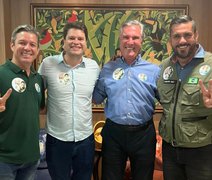 Collor, Leonardo Dias e Bebeto declaram apoio a Davi Davino na disputa ao Senado Federal