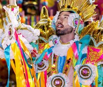 Influencers alagoanos desfilam na Sapucaí e registram bastidores do carnaval do Rio pela Beija-Flor