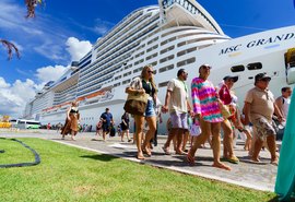 Posto de Atendimento da Sesau no Porto de Maceió atende turistas de mais um transatlântico