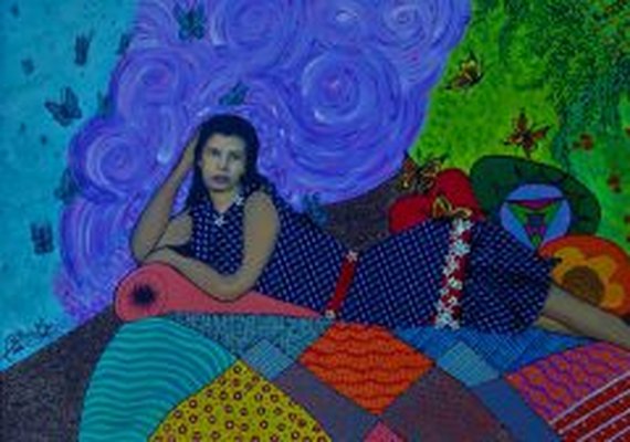 A alagoana BettinaWJ estreia sua primeira exposição individual no Café da Linda