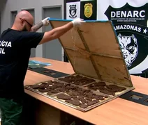 Polícia apreende 40 quilos de “cocaína negra” em mansão em Manaus