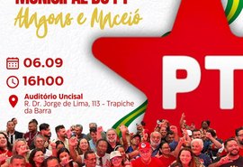 PT empossa novas direções em Alagoas e Maceió neste sábado na Uncisal