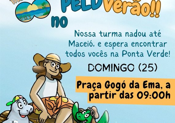 Projeto 'Mar à Vista!' participa do evento 'PELD É COMUNIDADE VERÃO em Maceió