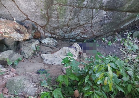 Em AL, suspeito de matar idosa é encontrado morto com rosto esmagado