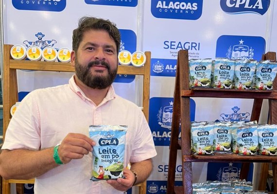 Leite em pó da CPLA é apresentado na Expoagro 2023