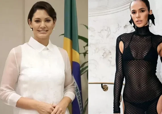 Bruna Marquezine reage após ser chamada de 'feia e vulgar' por Michelle Bolsonaro