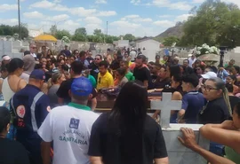 Corpo de enfermeiro assassinado em motel é sepultado sob forte comoção em Batalha