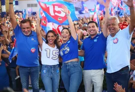 Prefeita Angela Vanessa e Ravena de Neno tem candidaturas oficializadas em convenção histórica em São José da Laje