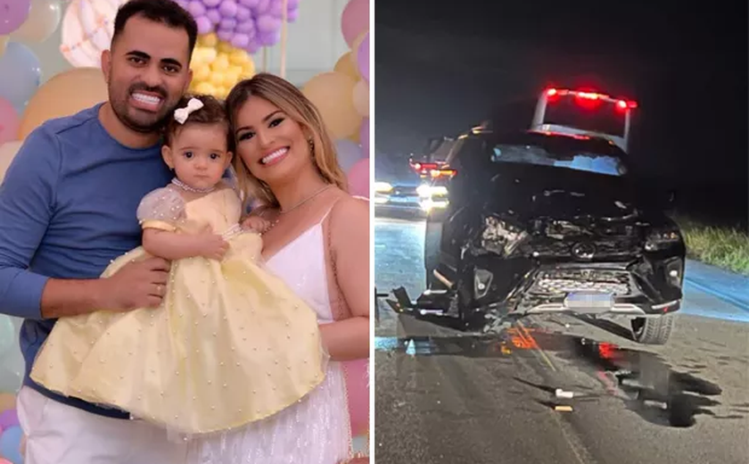Influencers Maluzinha e Roninho sofrem acidente de carro em Alagoas