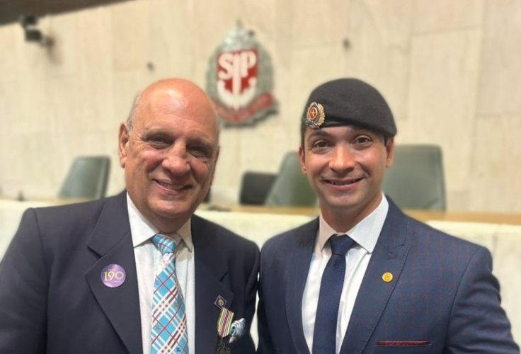 Cesar Romão recebe medalha da Constituição em sessão solene na Alesp – SP