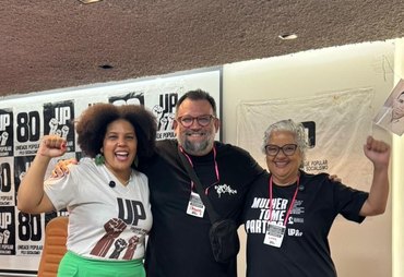 Lenilda Luna e Alexandre Fleming são pré-candidatos da UP em Alagoas