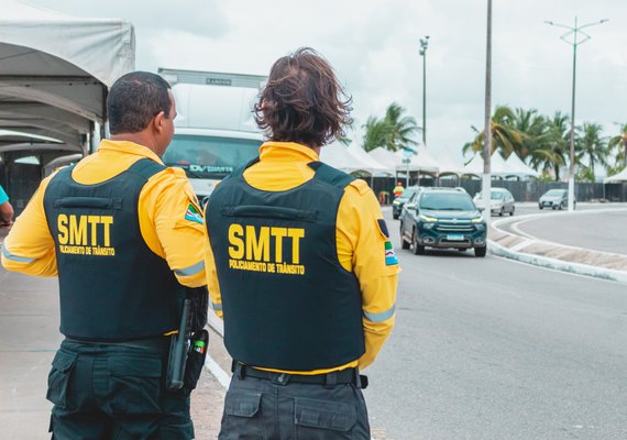 Confira os bloqueios no trânsito para o Réveillon de Maceió