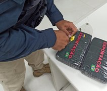 Cocaína com símbolo da Colômbia para “exportação” é apreendida no Pilar