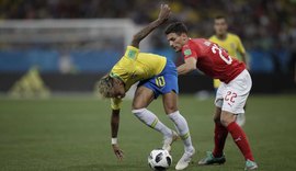 Com Neymar apagado, Brasil joga mal e só empata com a Suíça