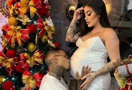 MC Mirella dá à luz Serena, sua filha com Dynho Alves