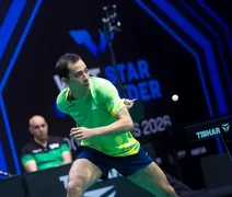 Hugo Calderano estreia com vitória no Europe Smash 2026, na Suécia