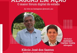 Presidente de Pindorama faz palestra em fórum digital nesta quarta