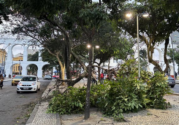 Vendaval ainda provoca transtornos e deixa milhares sem luz no Rio