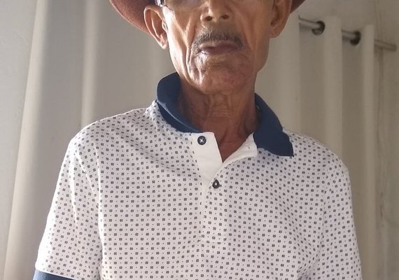 Idoso de 72 anos desaparece na zona rural de União dos Palmares