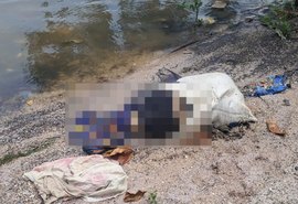 Corpo sem pernas é encontrado dentro de saco às margens da Lagoa Mundaú