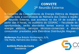 Conselho de energia promove reunião externa em Palmeira dos Índios