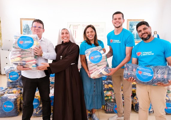 Alagoas Sem Fome realiza a 30ª doação de alimentos e beneficia instituição em Craíbas