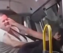 Motorista morde passageira durante briga em ônibus no Rio