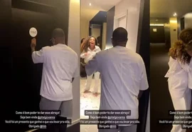 BBB 24: Pitel tem reação inesperada ao se reencontrar com Rodriguinho