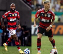 Gerson e Varela brigam em treino do Flamengo; uruguaio tem suspeita de fratura