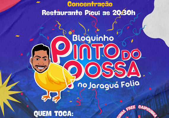 “Pinto do Possa” oferece programação gratuita dentro do Jaraguá Folia