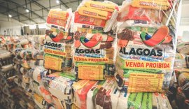 Governo de AL inicia entrega de 250 mil cestas básicas a famílias carentes nesta segunda (19)