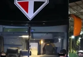 Ônibus que levaria jogadores do São Paulo é apreendido com 86 kg de maconha