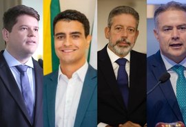 Quem terá mais em ‘coragem’ em 26: Davi, JHC, Arthur ou Renan Filho?