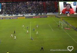 Jornalista alagoano é elogiado pelo streamer Casimiro ao narrar jogo da Copa do Nordeste
