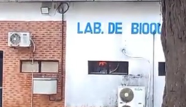 VÍDEO: Incêndio atinge Laboratório de Bioquímica de campus da Ufal