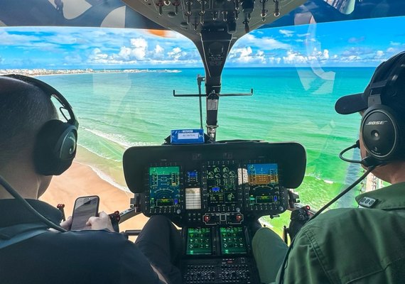 DEA garante apoio aéreo a operações de segurança em Maceió e Região Metropolitana