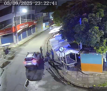 Câmeras da SSP registram agressão contra mulher e autor é preso em flagrante