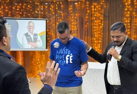Leonardo Dias fortalece apoio entre cristãos durante reunião com pastores e lideranças
