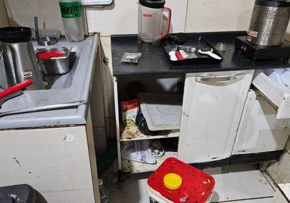 Hamburgueria é interditada no Petrópolis por risco à saúde