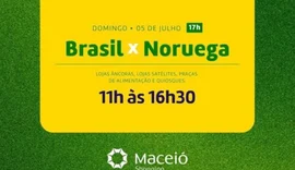 Maceió Shopping altera horário de funcionamento para jogo do Brasil