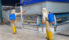 Mercado Público Municipal de Arapiraca recebe ação de desinfecção