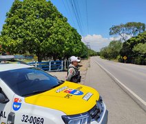 BPRv contabiliza 27 acidentes em estradas alagoanas na virada de ano